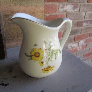 Rare Vintage ANFORA Miniature Pitcher Creamer Iron Stone Pottery Collectible